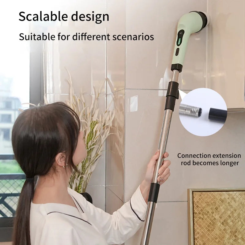 Cepillo Eléctrico de Limpieza 9 en 1