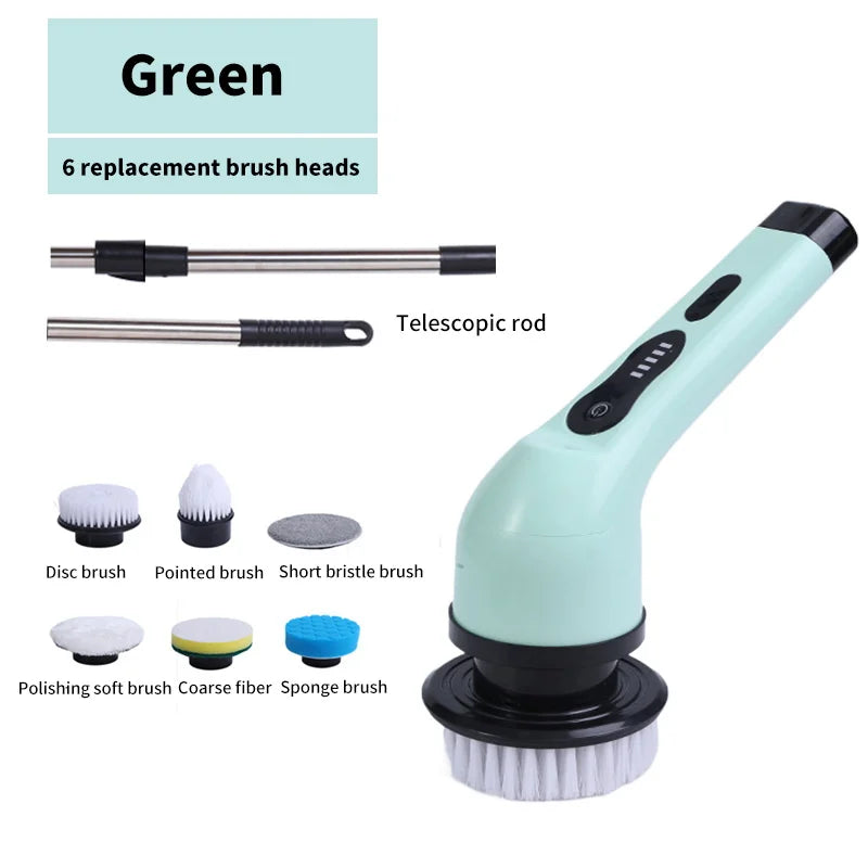 Cepillo Eléctrico de Limpieza 9 en 1